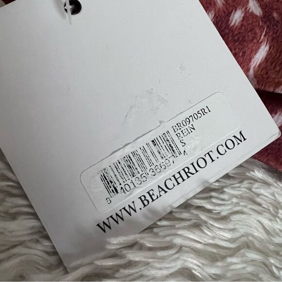 Beach Riot Leah strappy crop top sports bra Small NEW MSRP $88 - Picture 4 of 6